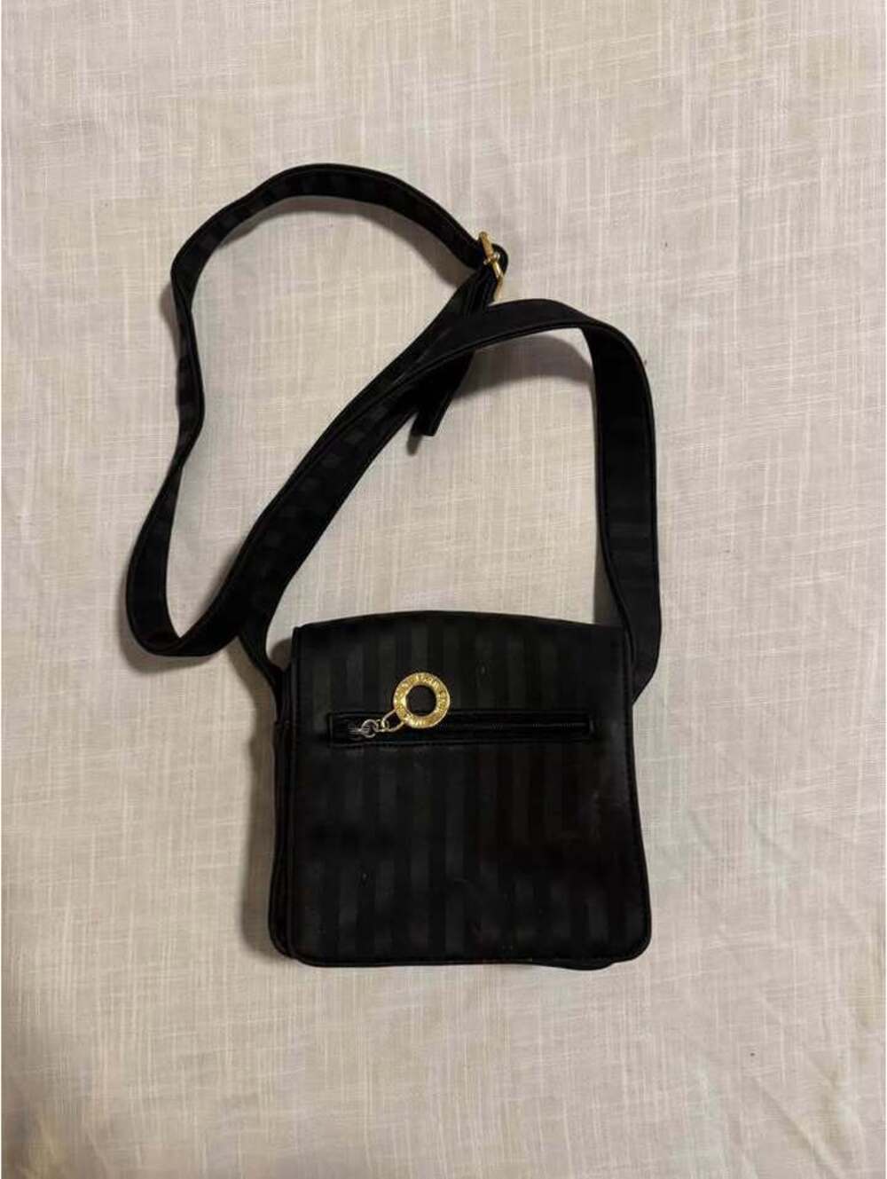 Nine West Striped Crossbody Bag
